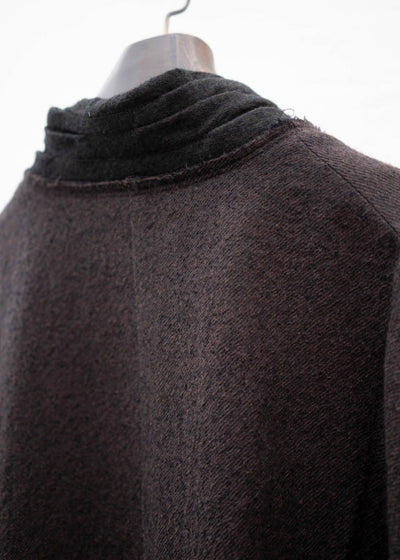 ZIGGY CHEN SINGLE BUTTON LOOSE FIT COAT