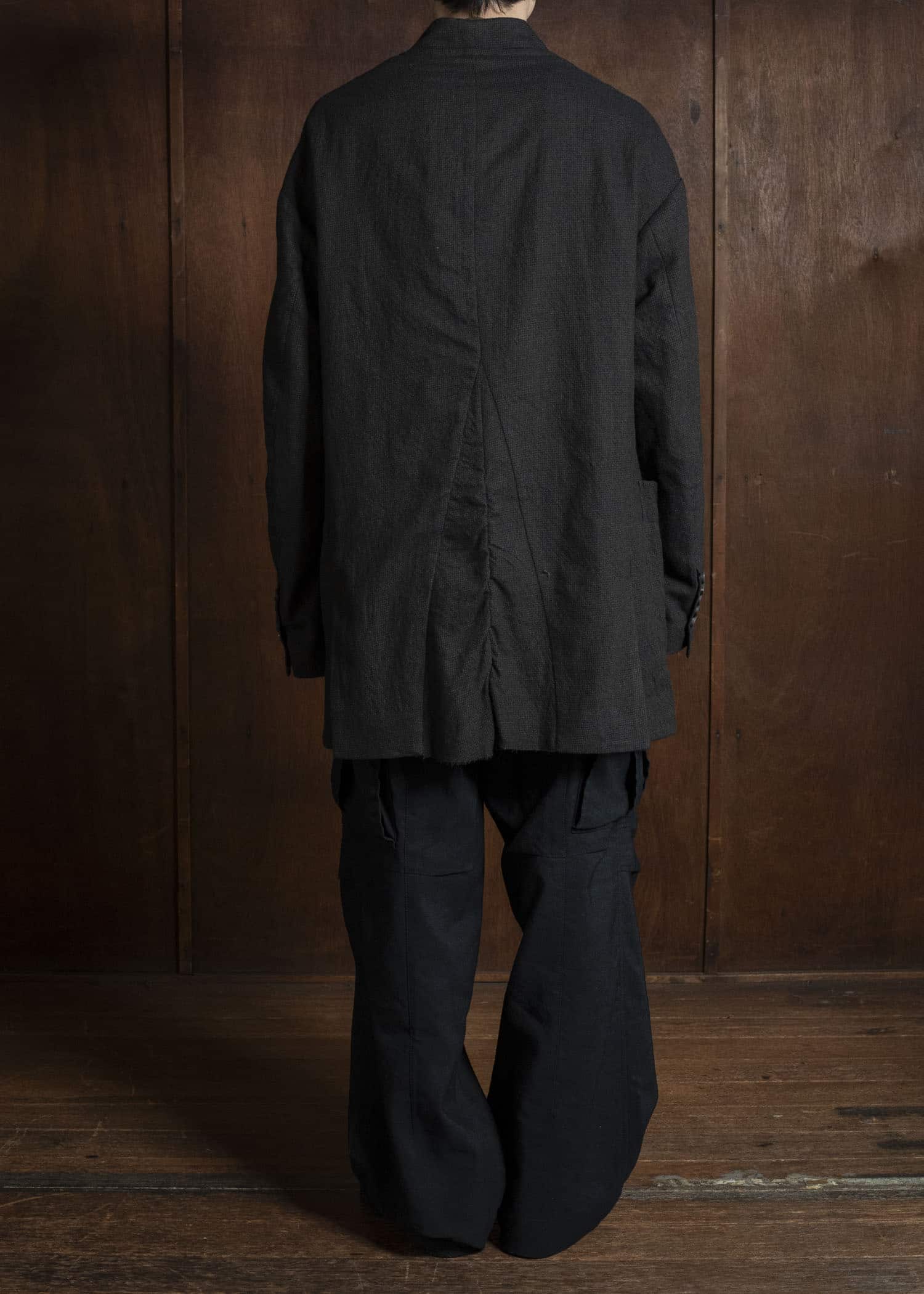 ZIGGY CHEN 0M2530902 DOUBLE-BREASTED ORIENTAL BLAZER 55