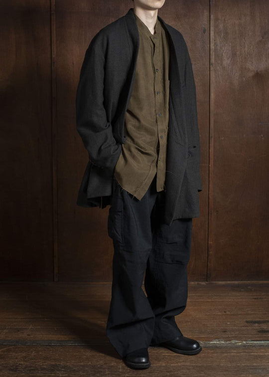 ZIGGY CHEN 0M2530902 DOUBLE-BREASTED ORIENTAL BLAZER 55