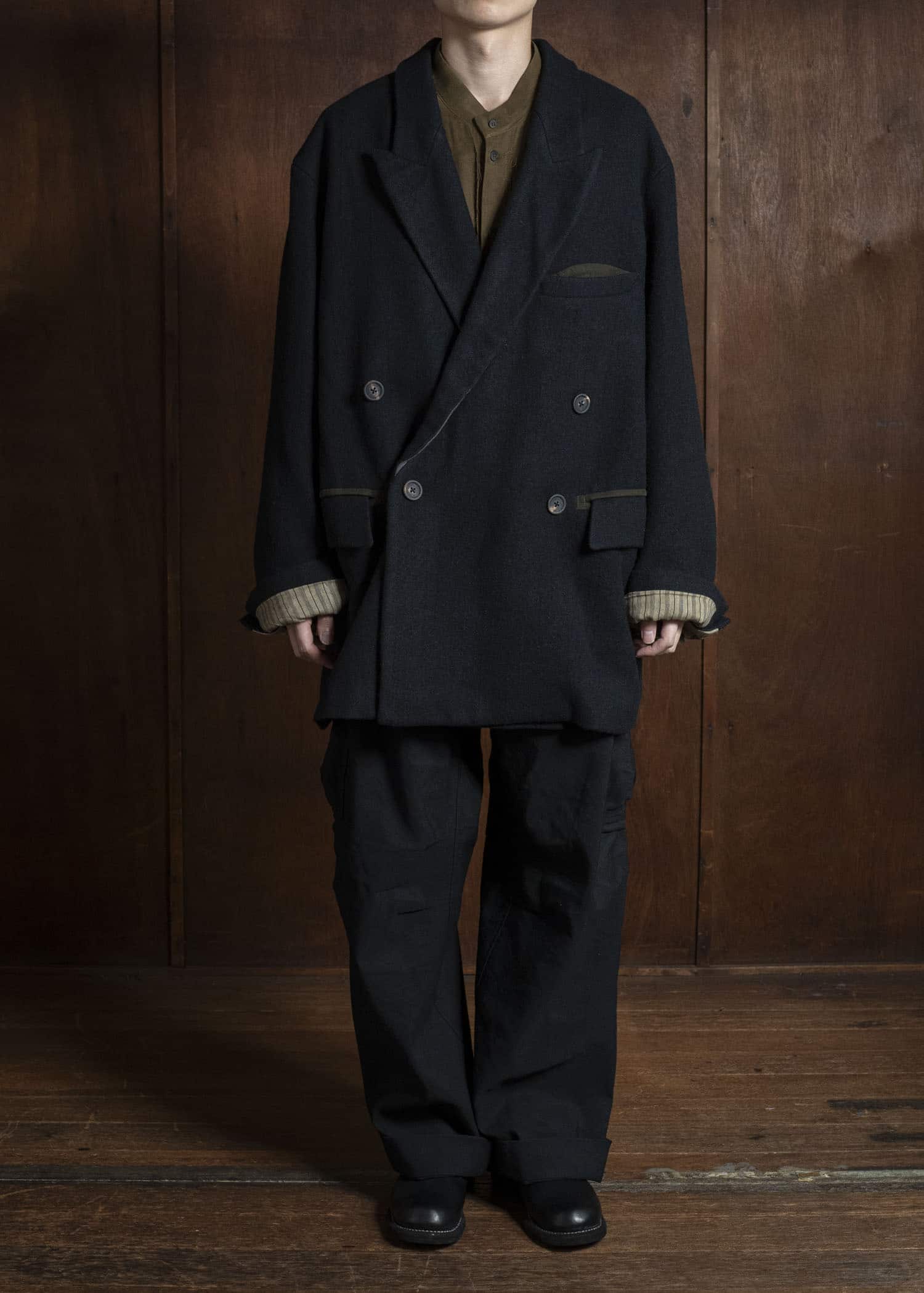 ZIGGY CHEN 0M2530937 DOUBLE-BREASTED BLAZER 4