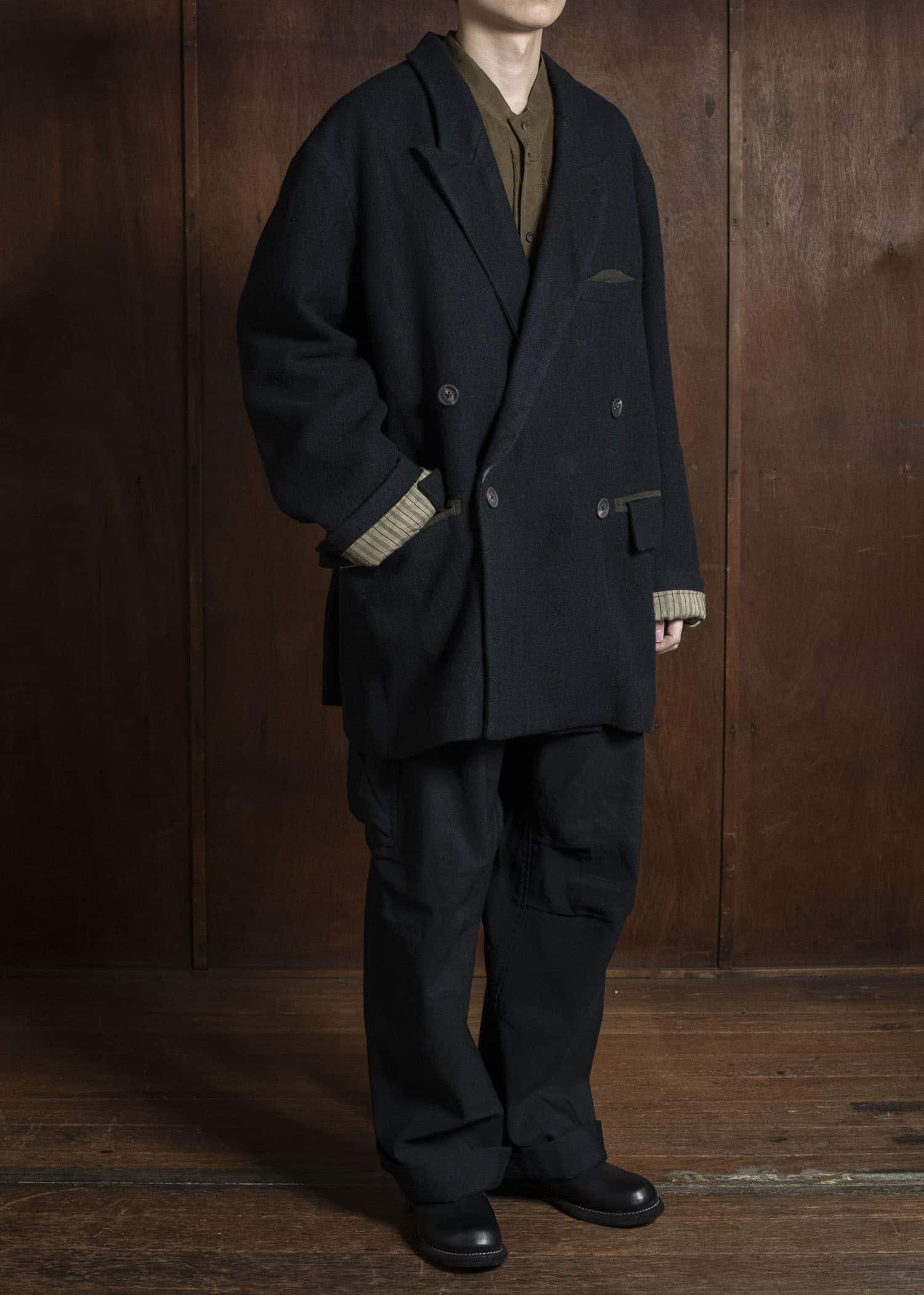 ZIGGY CHEN 0M2530937 DOUBLE-BREASTED BLAZER 4