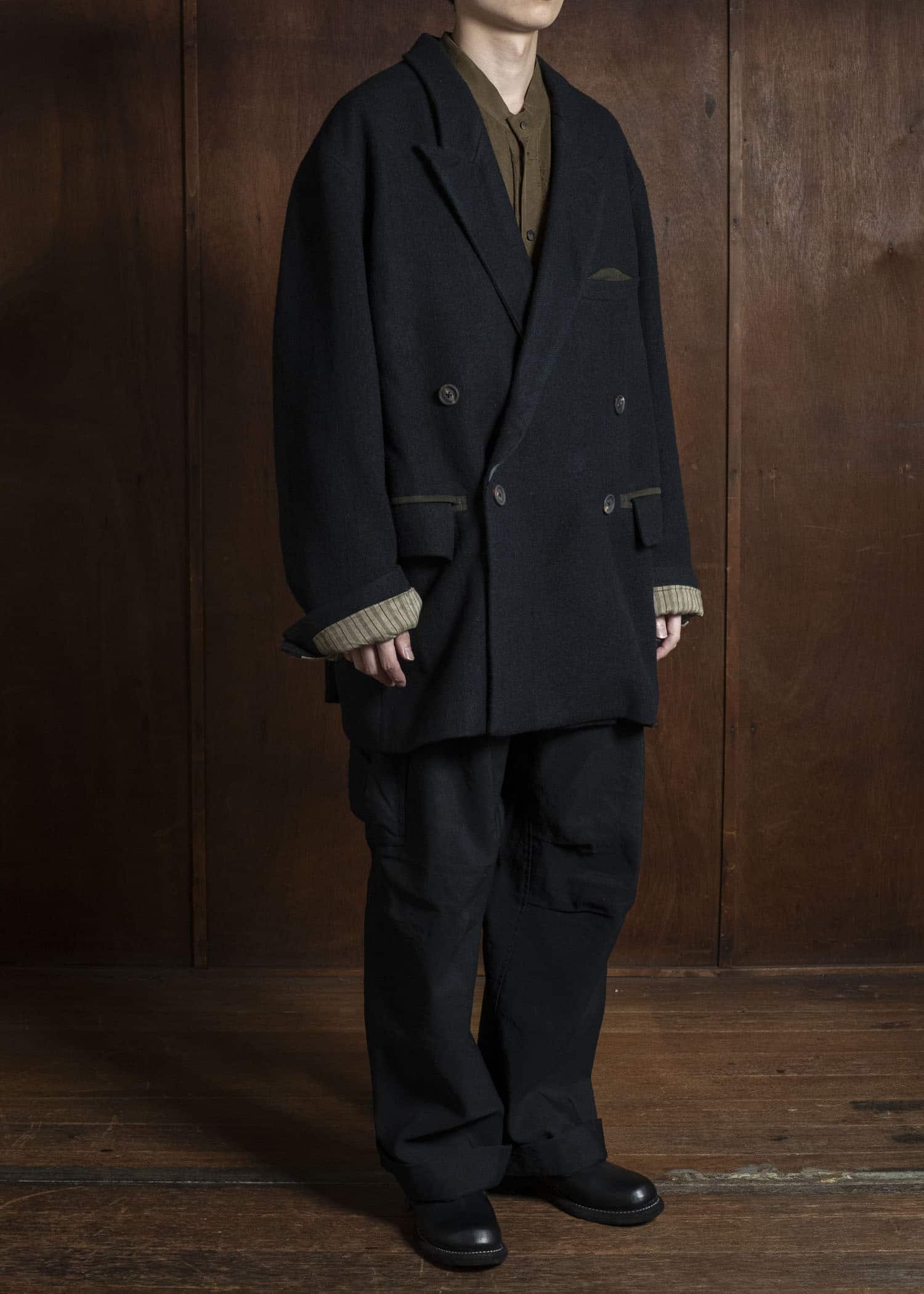 ZIGGY CHEN 0M2530937 DOUBLE-BREASTED BLAZER 4