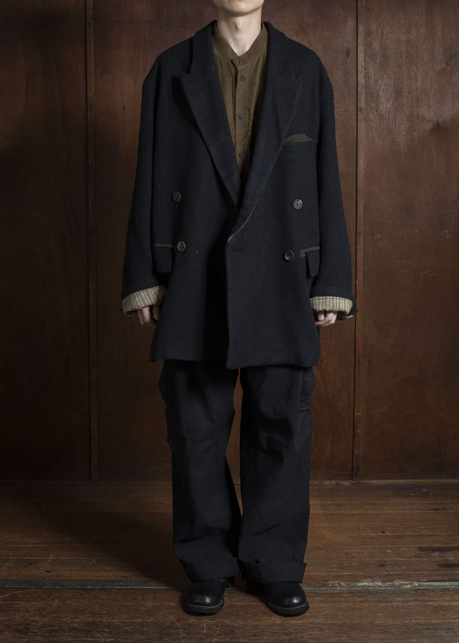 ZIGGY CHEN 0M2530937 DOUBLE-BREASTED BLAZER 4