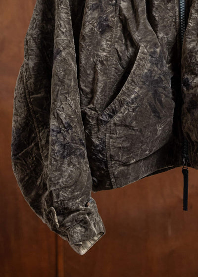 ZIGGY CHEN Velvet Bomber Jacket 0M2430928