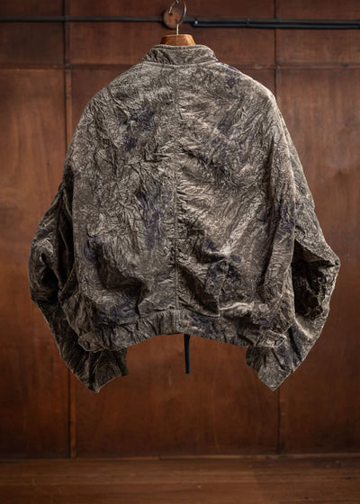 ZIGGY CHEN Velvet Bomber Jacket 0M2430928