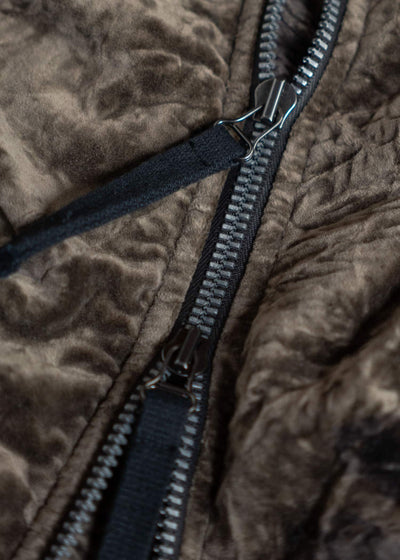 ZIGGY CHEN Velvet Bomber Jacket 0M2430928