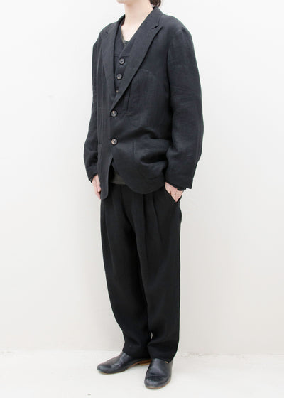 ZIGGY CHEN LOOSE FIT SINGLE BREASTED BLAZER