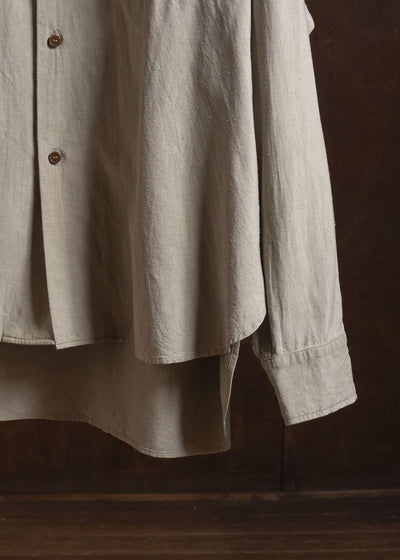 MARK.S MS0028 OPEN - L/S LIGHT GRAY