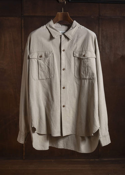 MARK.S MS0028 OPEN - L/S LIGHT GRAY