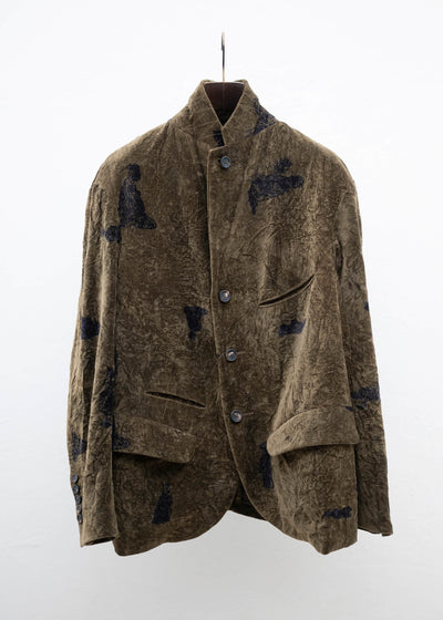 ZIGGY CHEN CLOUD CROWD'' SLIM BLAZER