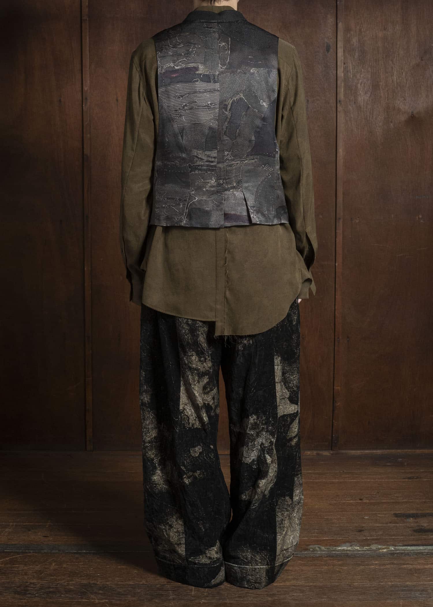 ZIGGY CHEN 0M2530107 DOUBLE-BREASTED VEST 55