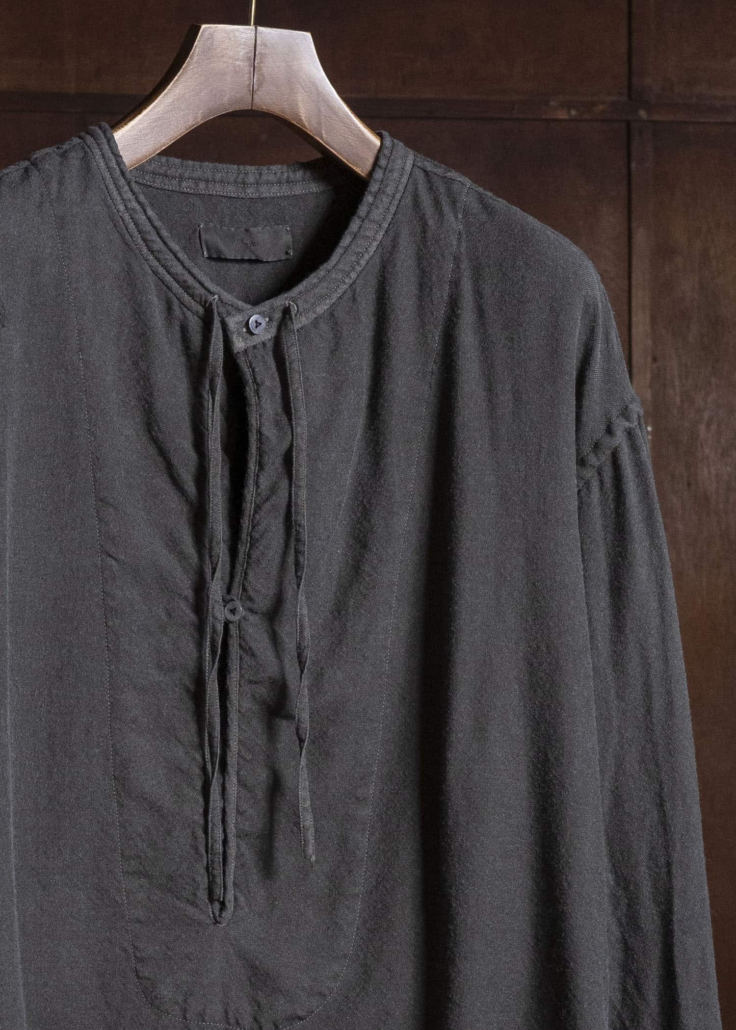 amachi. AY19S-1055-26AW Kashmir Wool Shirt Sumi
