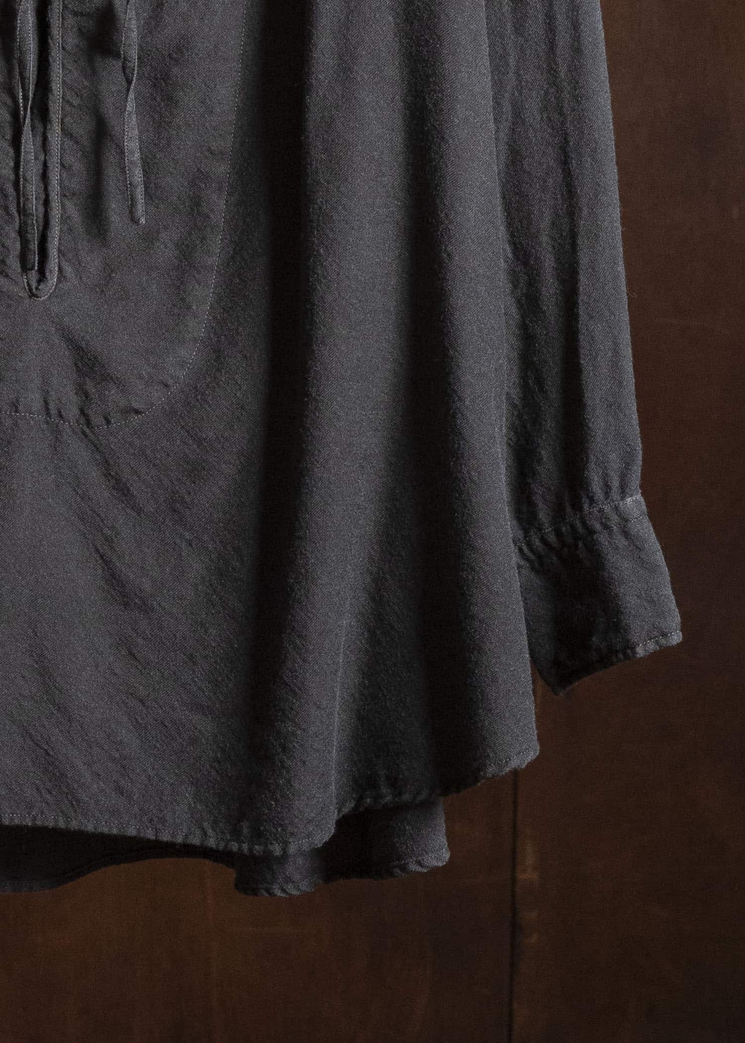 amachi. AY19S-1055-26AW Kashmir Wool Shirt Sumi