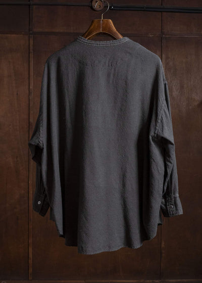 amachi. AY19S-1055-26AW Kashmir Wool Shirt Sumi