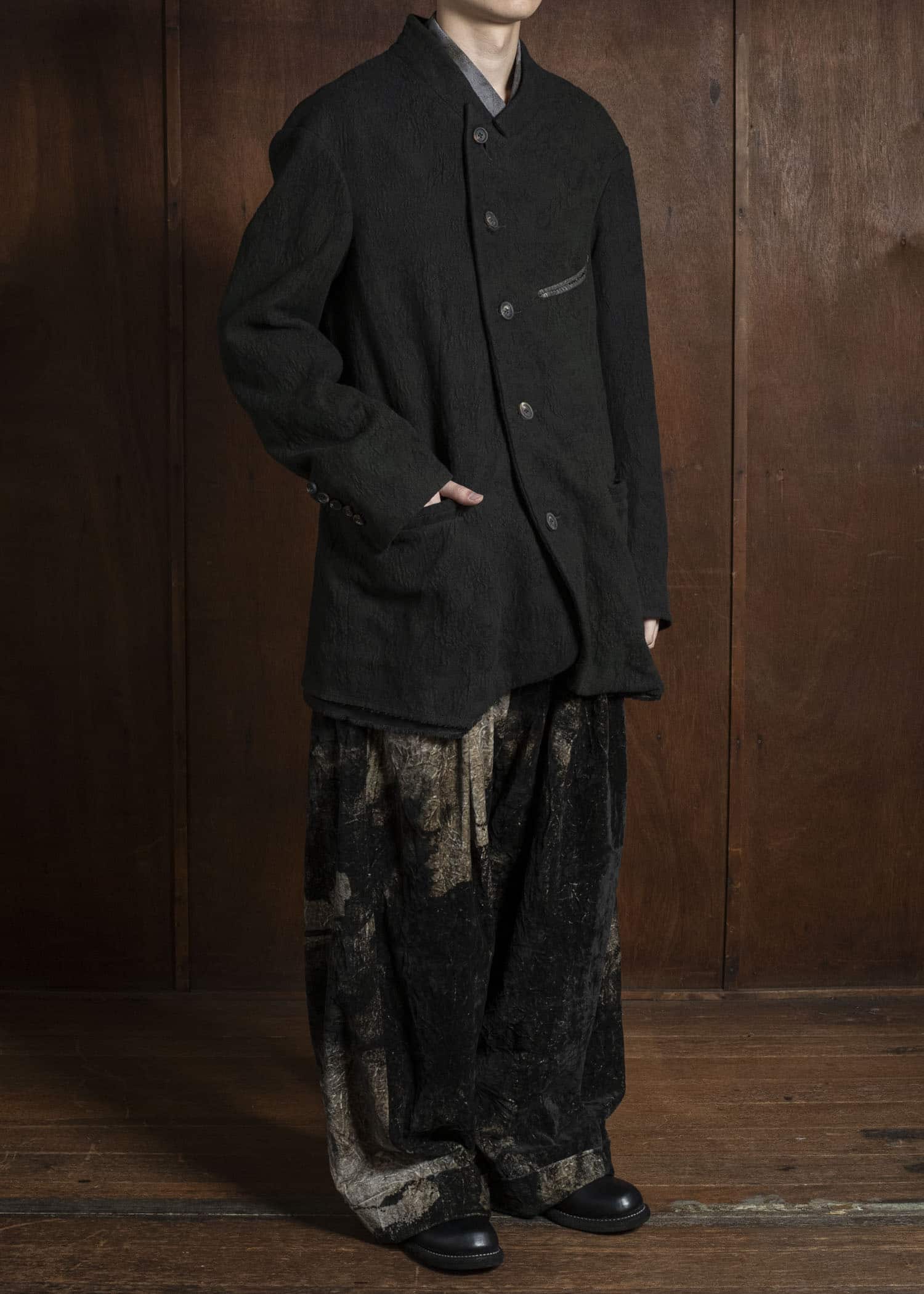 ZIGGY CHEN 0M2530913 CLASSIC STAND COLLAR BLAZER 65