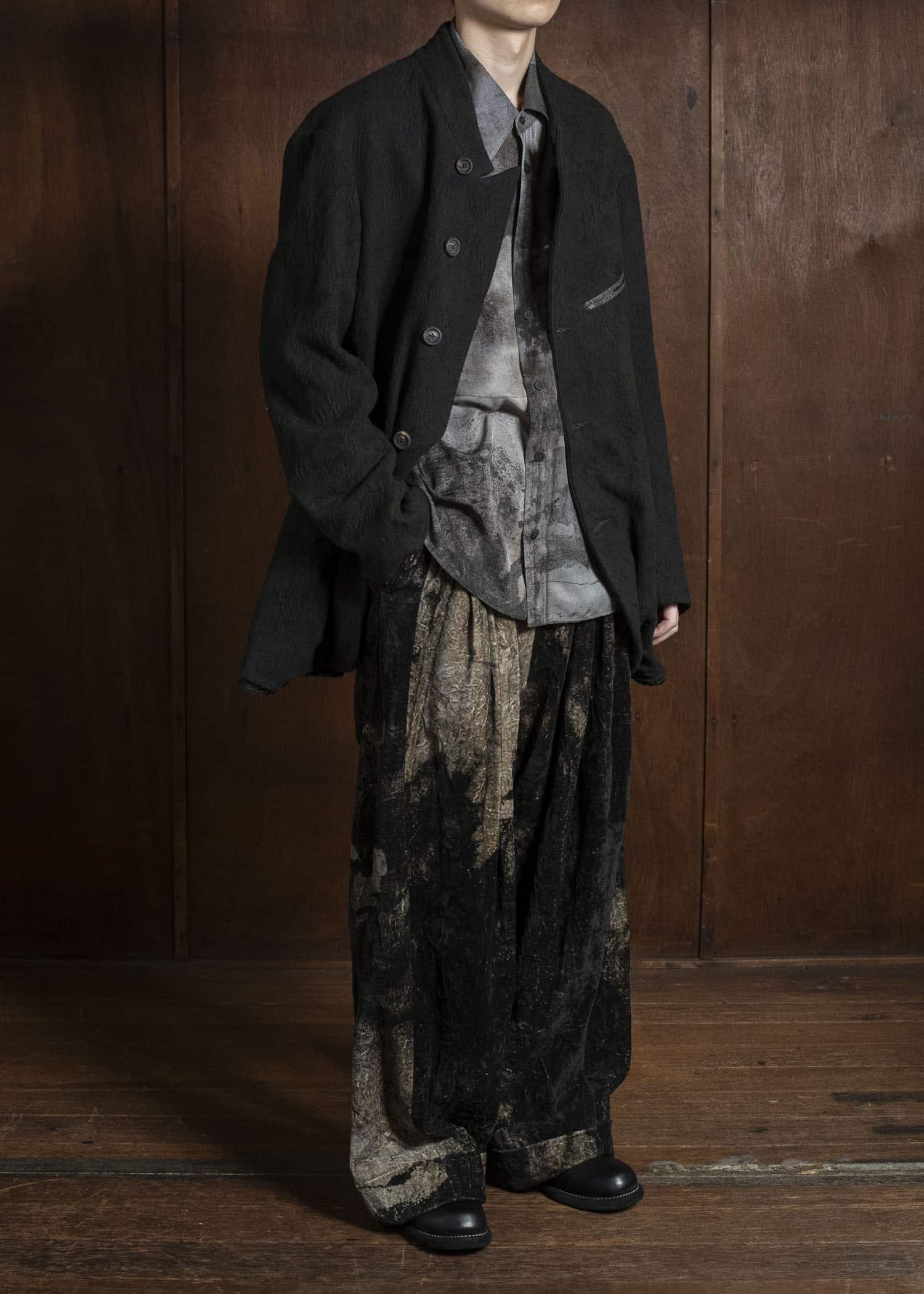 ZIGGY CHEN 0M2530913 CLASSIC STAND COLLAR BLAZER 65