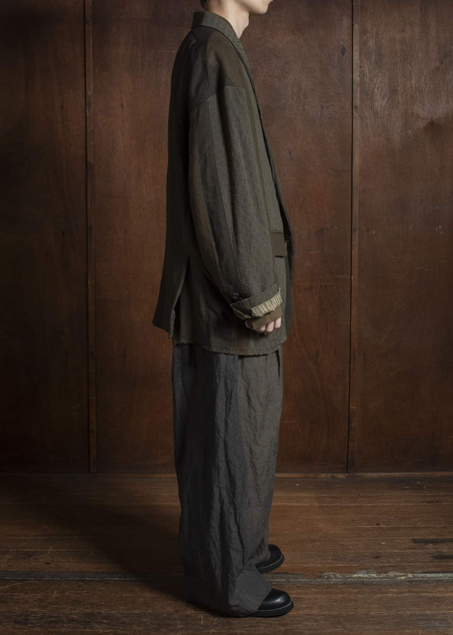 ZIGGY CHEN 0M2530945 HEAVY PATCHWORK BLAZER 83