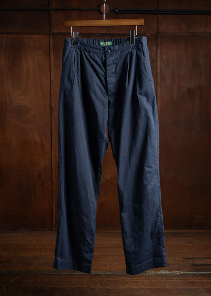 CASEY CASEY 23SS Herringbone Cotton Pants