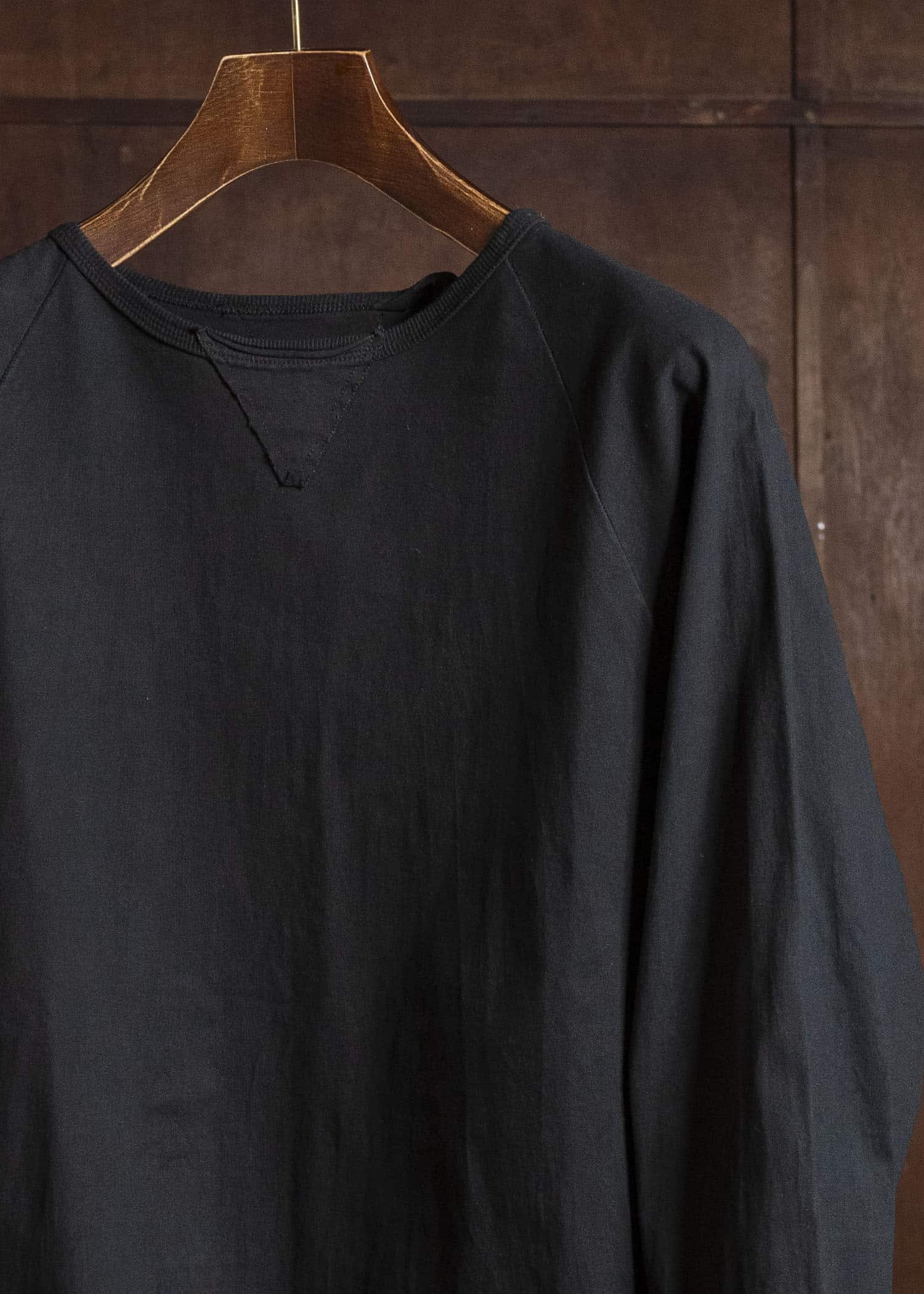 MARK.S MS0056 MS LONG SLEEVE TEE INDIGO MUD-DYE