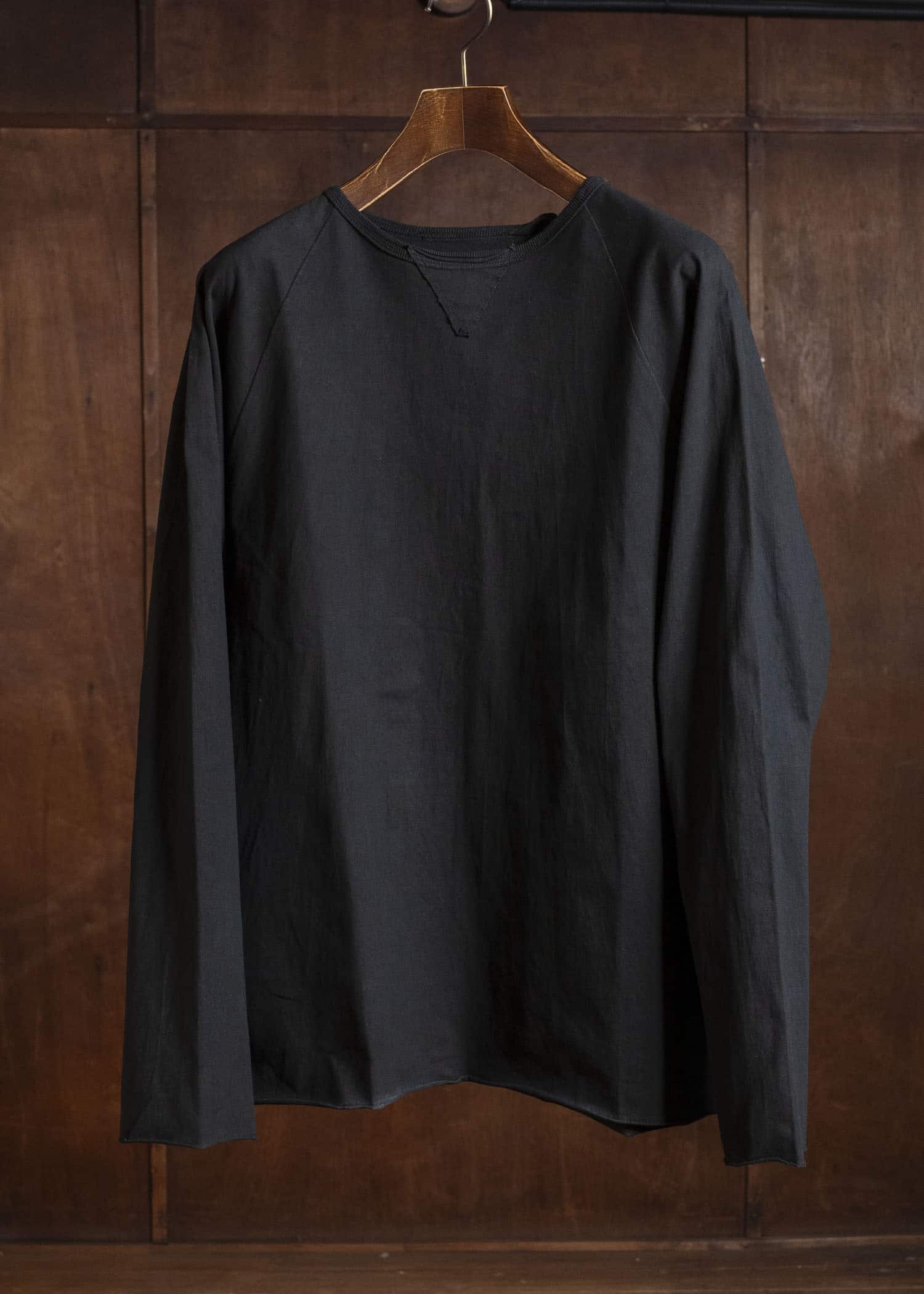 MARK.S MS0056 MS LONG SLEEVE TEE INDIGO MUD-DYE
