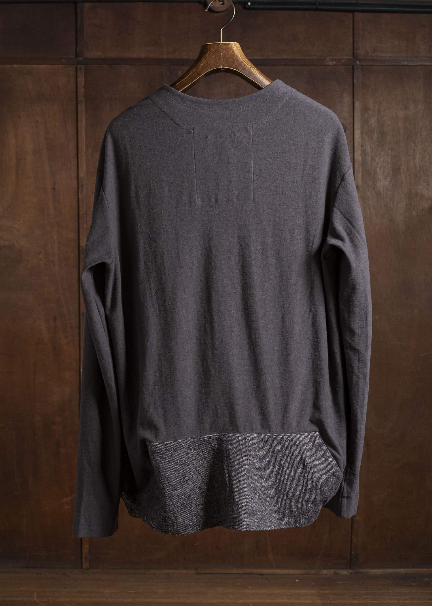 ZIGGY CHEN 0M2530214 HENLEY-NECK LONG SLEEVE T-SHIRT 62