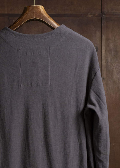 ZIGGY CHEN 0M2530214 HENLEY-NECK LONG SLEEVE T-SHIRT 62