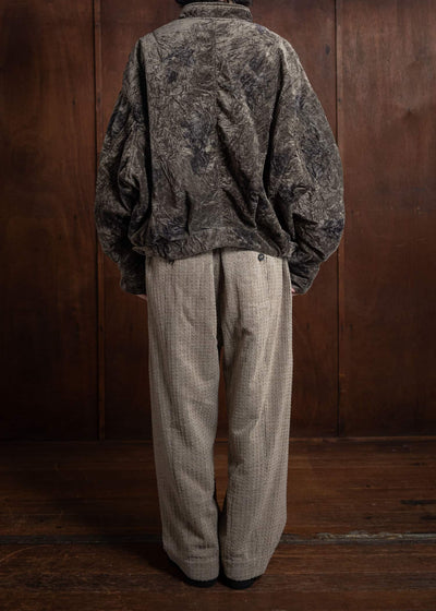 ZIGGY CHEN Velvet Bomber Jacket 0M2430928