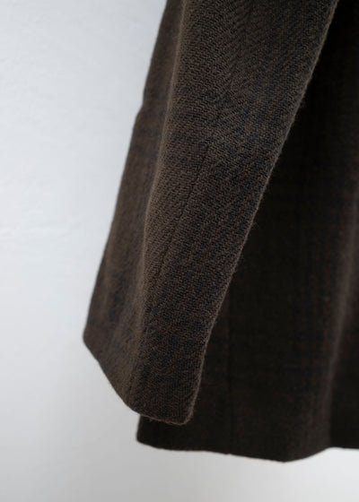 ZIGGY CHEN SINGLE BREASTED BLAZER WITH SCHOLAR PRINT