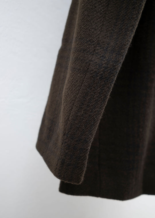 ZIGGY CHEN SINGLE BREASTED BLAZER WITH SCHOLAR PRINT