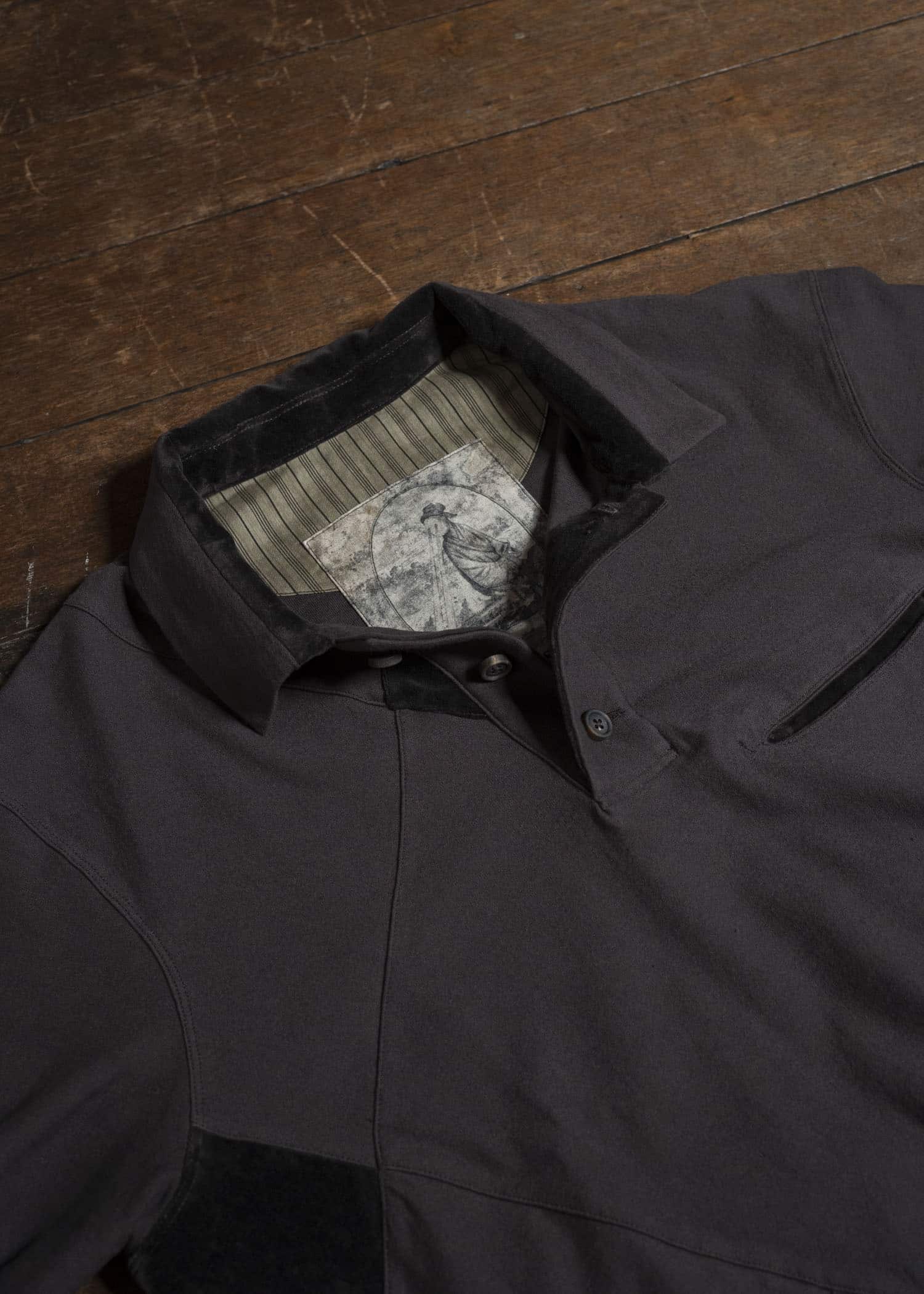 ZIGGY CHEN 0M2530217 PATCHWORK RUGBY SHIRT 62