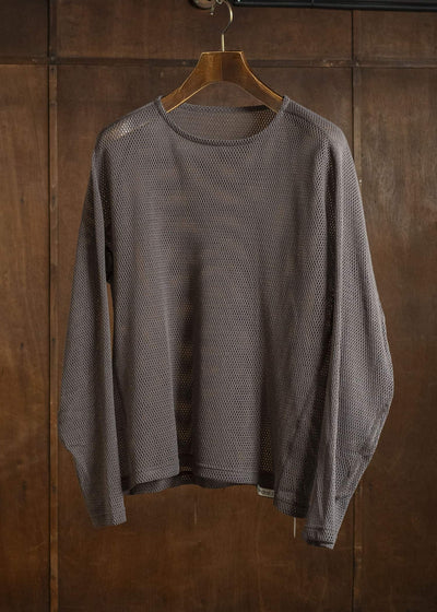 OPPOSE DUALITY OD4015CAS-26SS Long Sleeve T-Shirts Mesh Brown