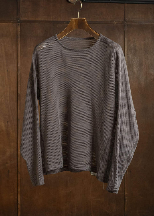 OPPOSE DUALITY OD4015CAS-26SS Long Sleeve T-Shirts Mesh Brown