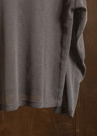 OPPOSE DUALITY OD4015CAS-26SS Long Sleeve T-Shirts Mesh Brown