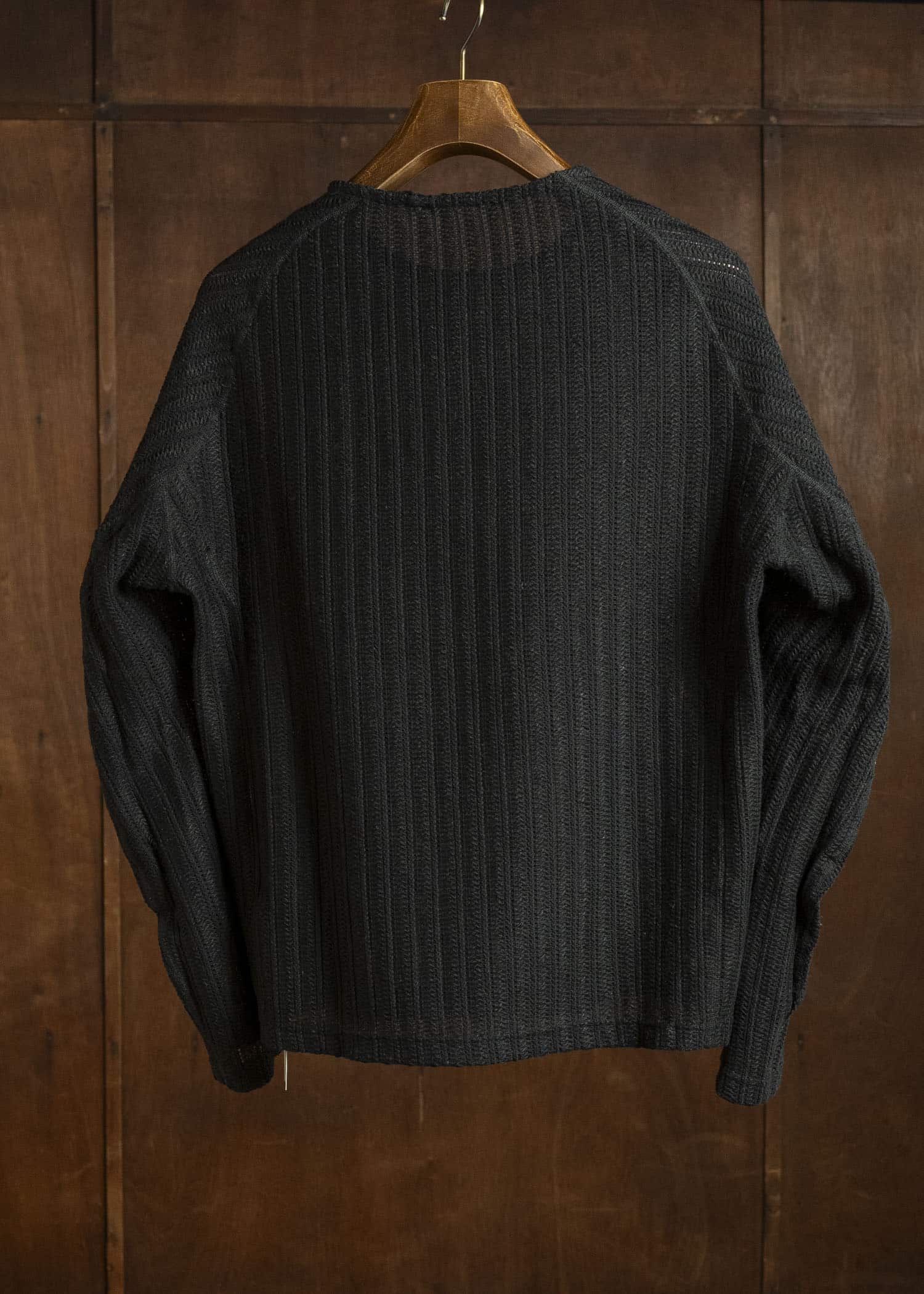 OPPOSE DUALITY OD4016CAS-26SS Long Sleeve T-Shirts Wave Black