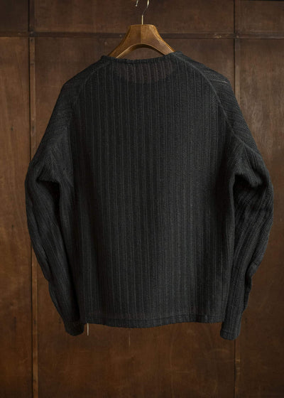OPPOSE DUALITY OD4016CAS-26SS Long Sleeve T-Shirts Wave Black