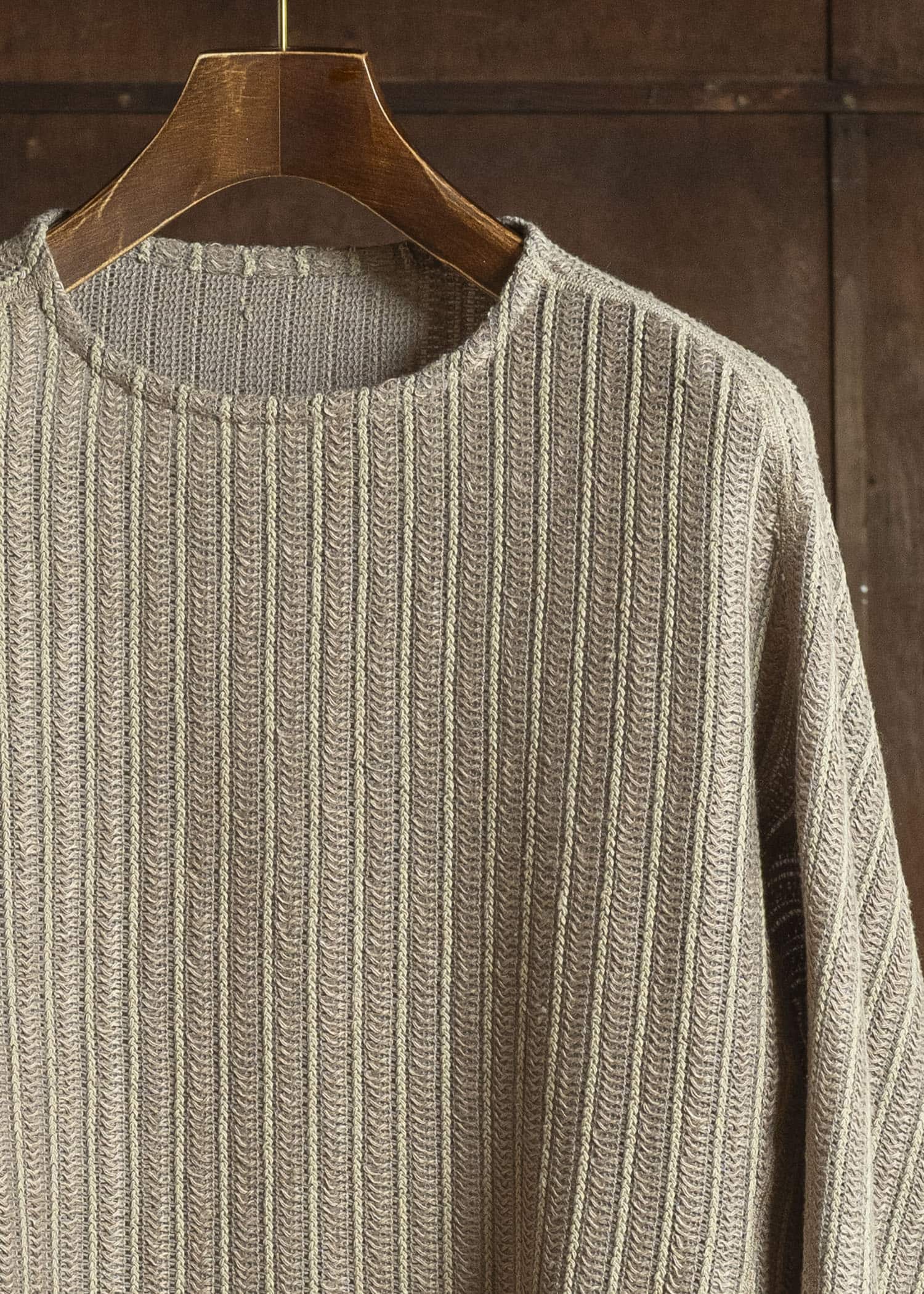 OPPOSE DUALITY OD4016CAS-26SS Long Sleeve T-Shirts Wave Beige