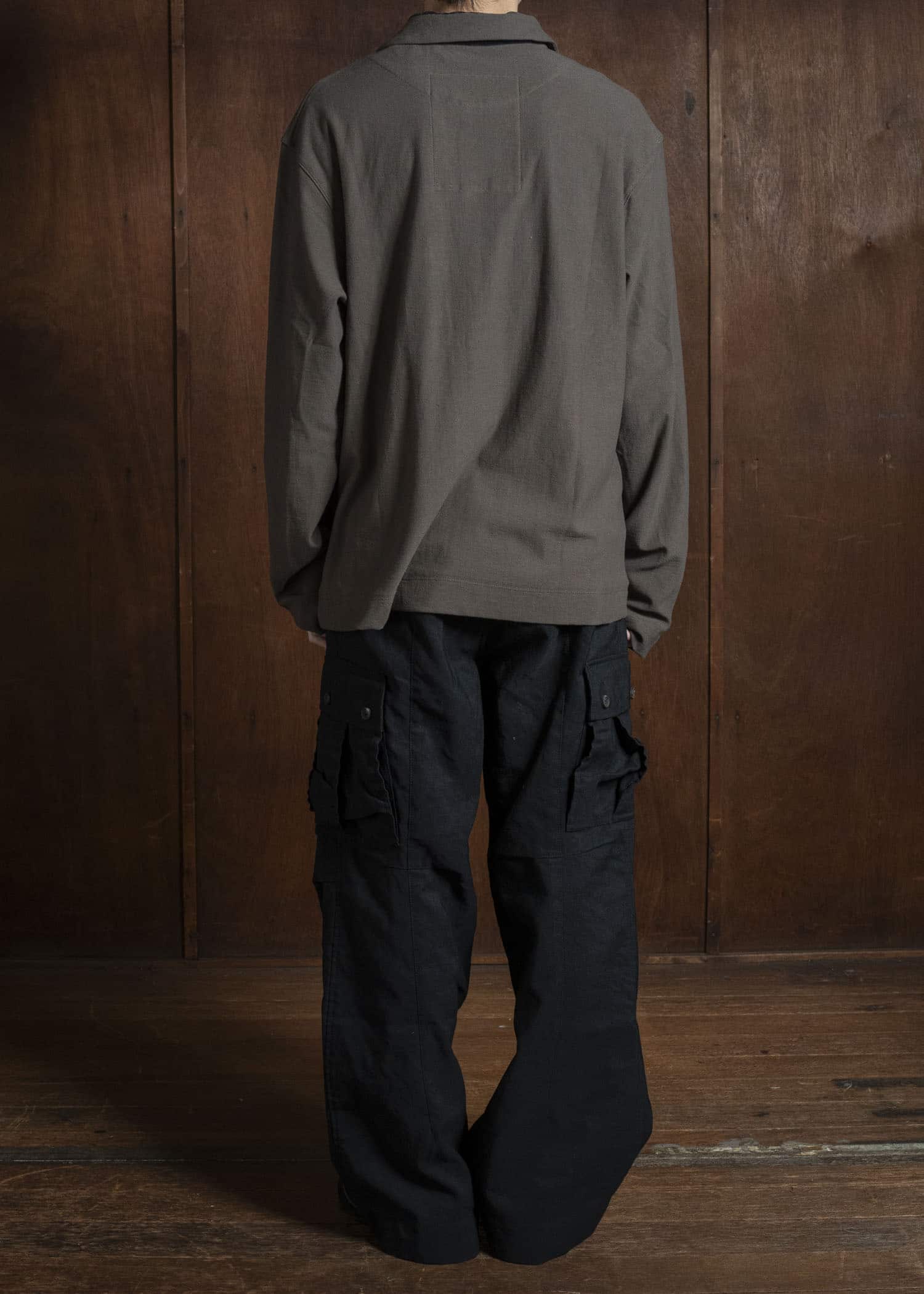 ZIGGY CHEN 0M2530215 PATCHWORK RUGBY SHIRT 54