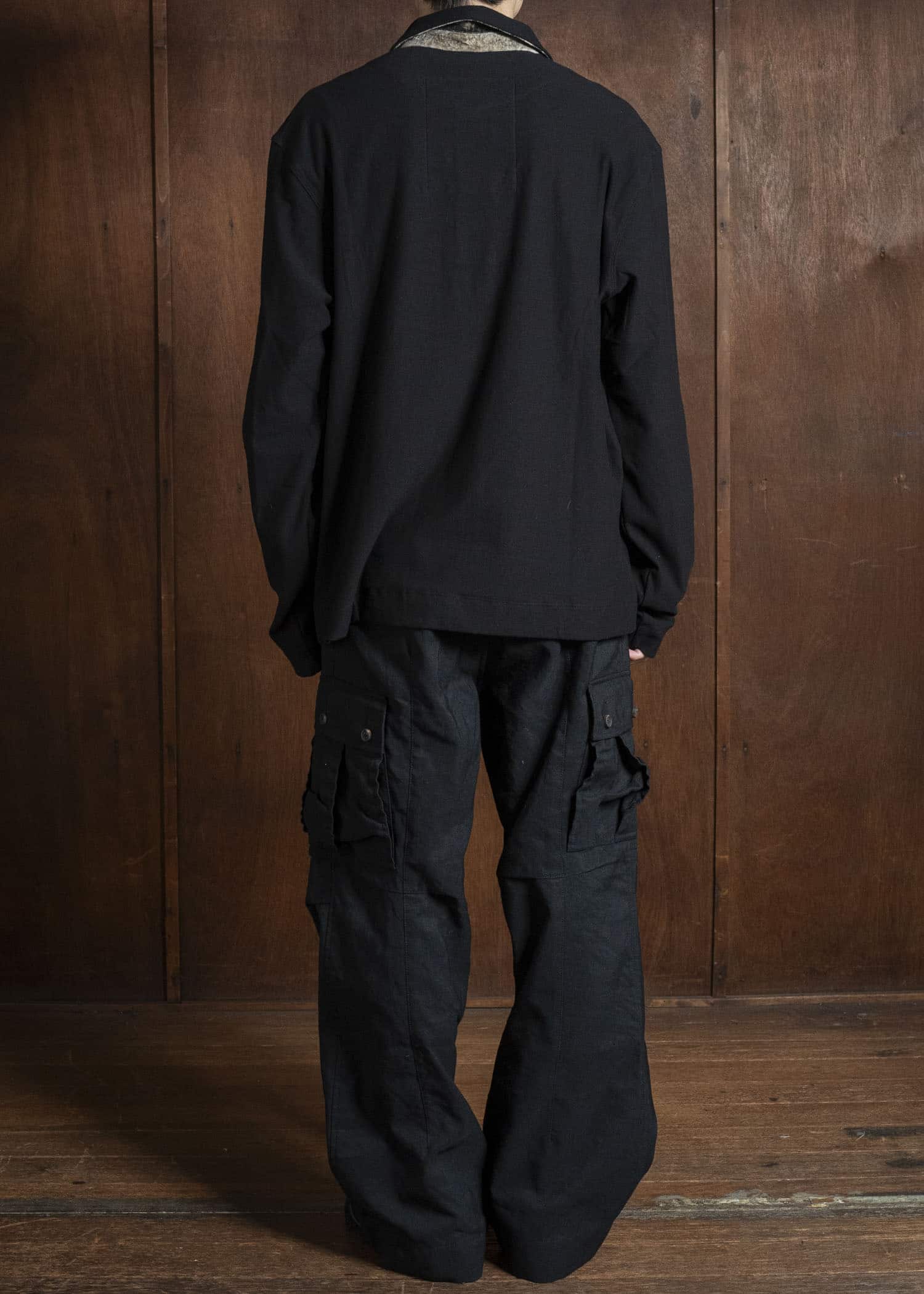 ZIGGY CHEN 0M2530204 PATCHWORK RUGBY SHIRT 4