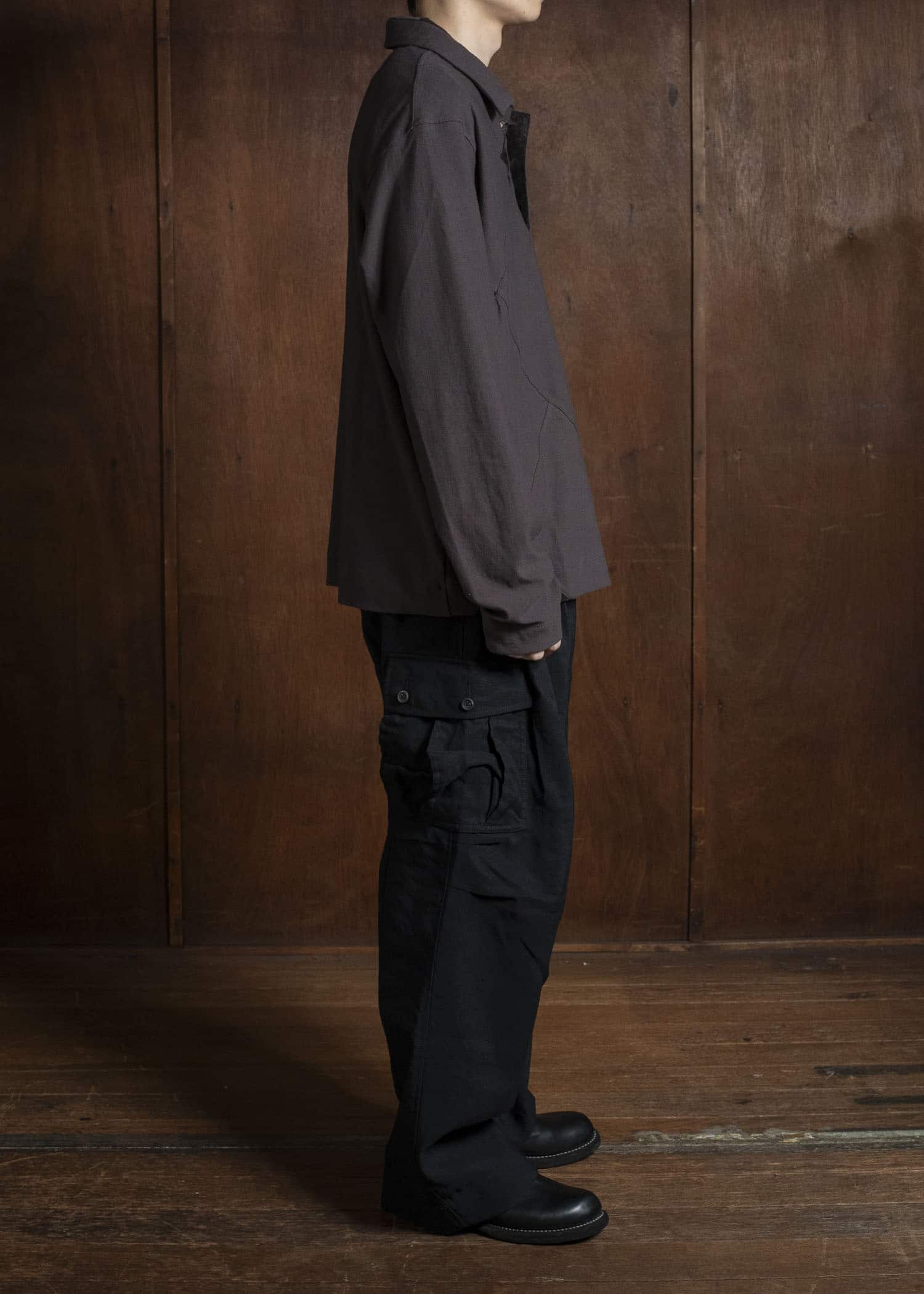 ZIGGY CHEN 0M2530217 PATCHWORK RUGBY SHIRT 62