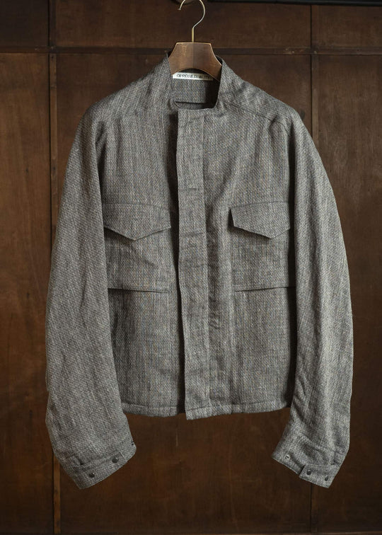 OPPOSE DUALITY OD1007JKT-26SS M-65 Short Linen Brown