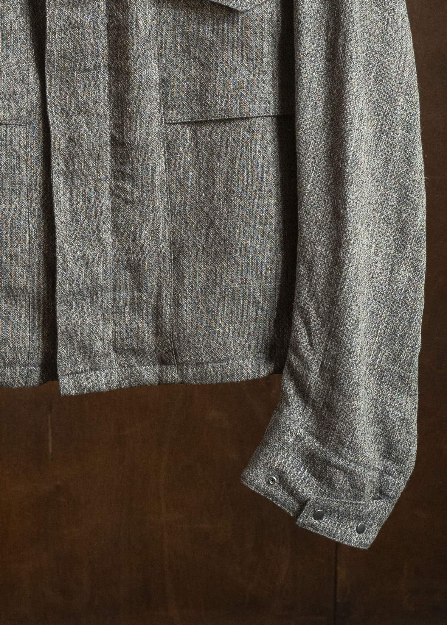 OPPOSE DUALITY OD1007JKT-26SS M-65 Short Linen Brown