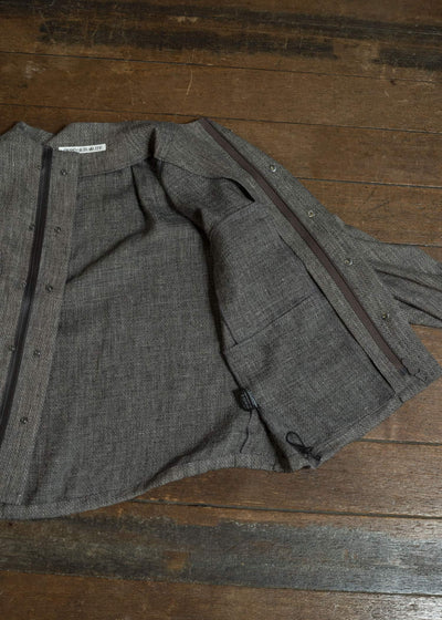 OPPOSE DUALITY OD1007JKT-26SS M-65 Short Linen Brown