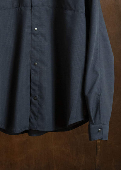 OPPOSE DUALITY OD2004SHT-26SS Mackinaw Shirts Wool Black