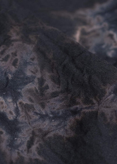 SUZUSAN Cotton Broad Wide Drawstring Shorts 5044C-010-Black - Black