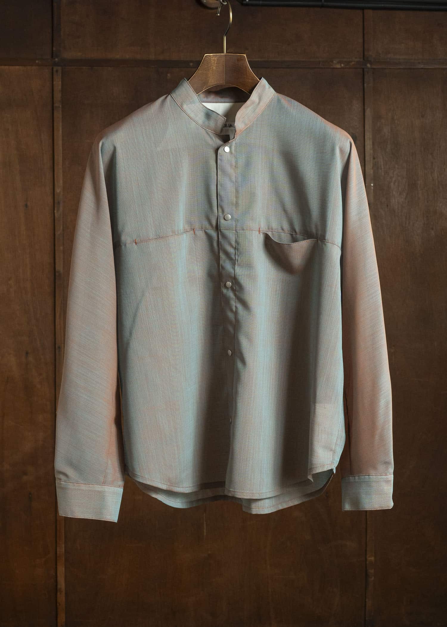 OPPOSE DUALITY OD2003SHT-26SS Chambrey Mackinaw Shirts Orange Gray