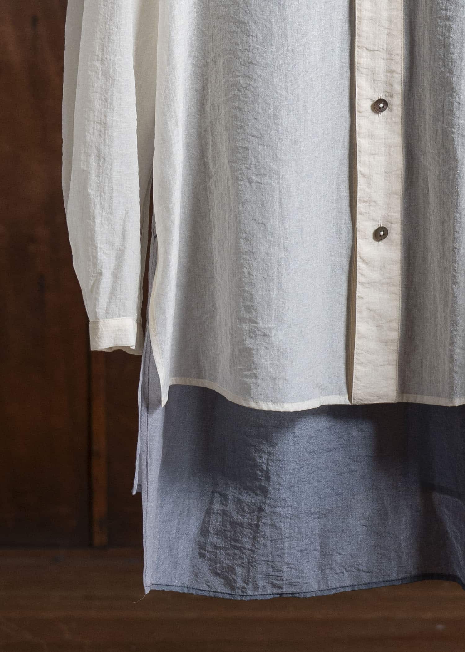 amachi. Membrane Dress Shirt [ × YURIKO TAKAGI ] CONTEXT Special order AY16-8 Mt. gradation