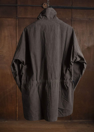 JAN-JAN VAN ESSCHE SHIRT#110 SHIRT JACKET WITH STANDING COLLAR & SIDE POCKETS Co Wo Dense Shirting | Doro Zome