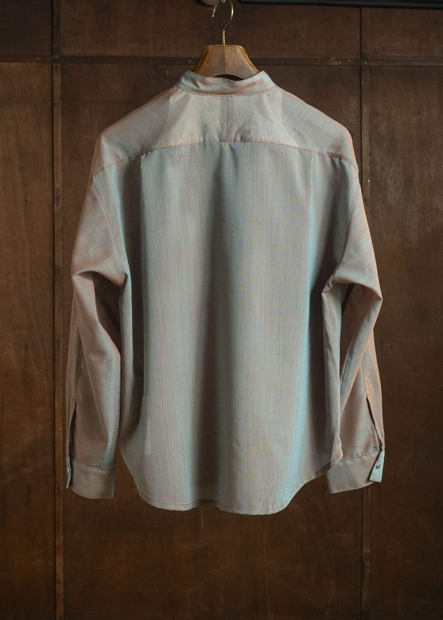 OPPOSE DUALITY OD2003SHT-26SS Chambrey Mackinaw Shirts Orange Gray