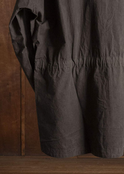 JAN-JAN VAN ESSCHE SHIRT#110 SHIRT JACKET WITH STANDING COLLAR & SIDE POCKETS Co Wo Dense Shirting | Doro Zome