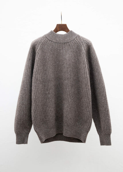 YOKO SAKAMOTO YAK MOCK NECK KNIT・